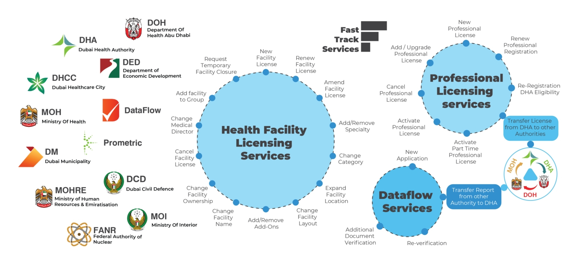 UAE Healthcare Licensing (with diagram)