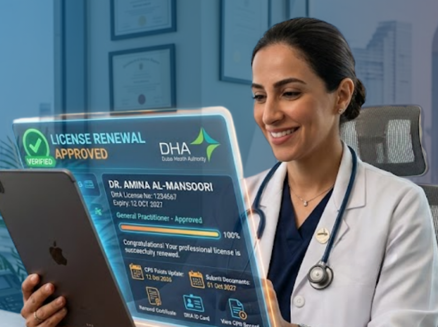 DHA License Renewal Process for Healthcare Professionals in Dubai