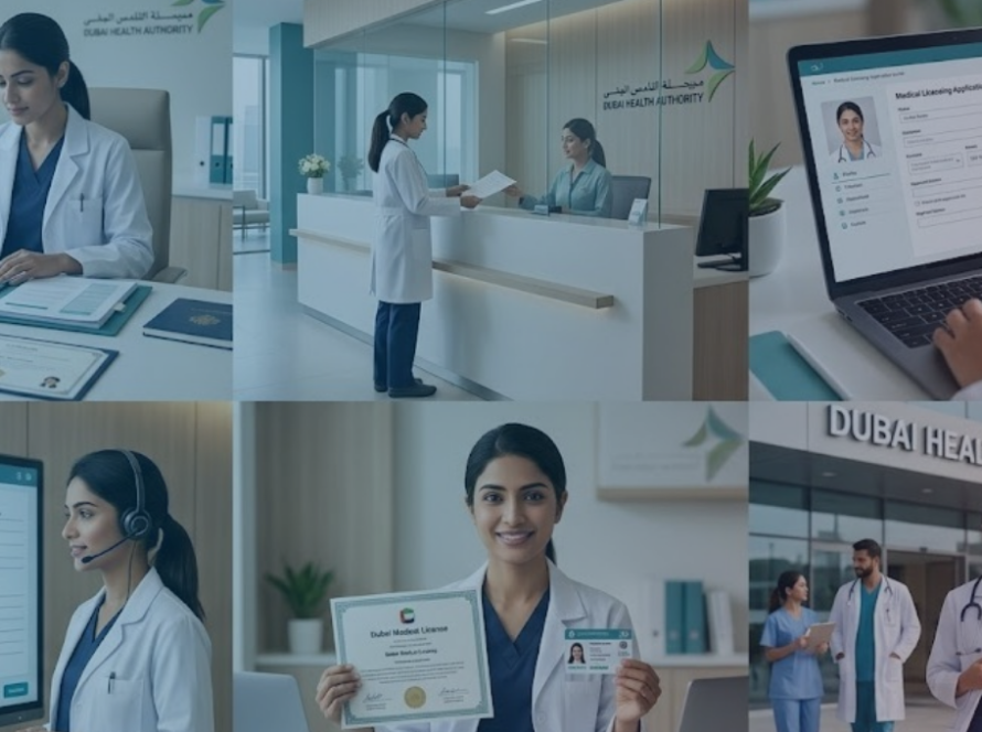 DHA Health Licensing Process for Doctors, Nurses, and Medical Staff
